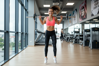 girl at the gym, young